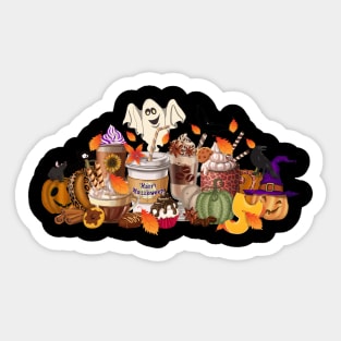 Fall Coffee Autumn Pumpkin spice Sticker